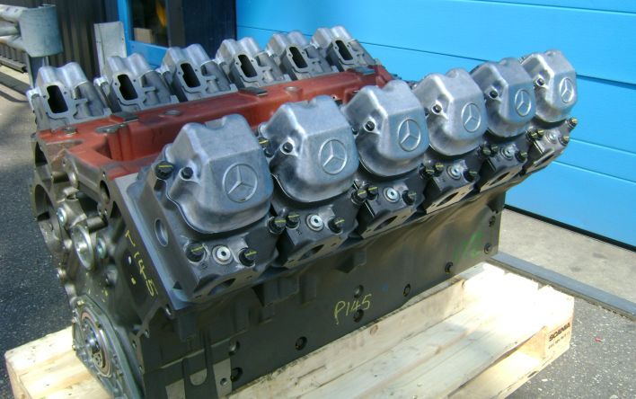 Supply of a new long block for a MTU 12V183